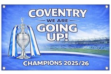 Coventry City Flag Sky Blues