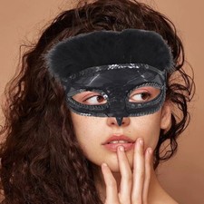 Feather Masquerade Mask