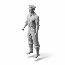 Model Boat Captain supplied in