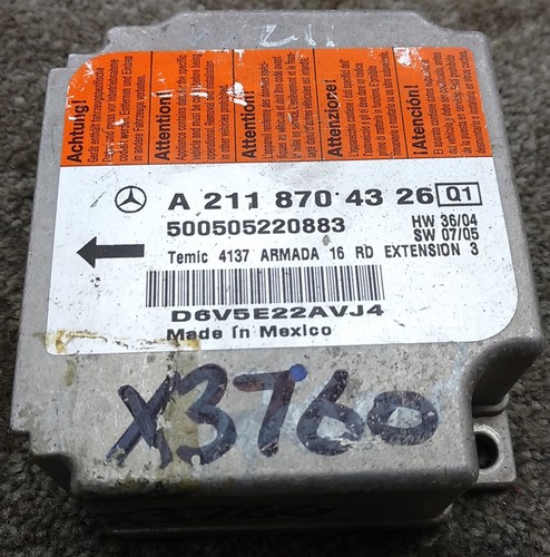 Mercedes airbag control unit - mercedes,
