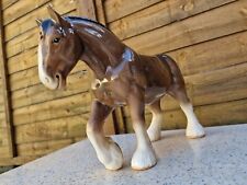 Vintage Sylvac Large SIZE 13 Inches Long SylvaC Shire Horse Figurine