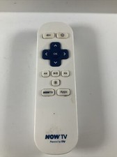 Now TV Sky Genuine Original Remote White Good Condition & Working