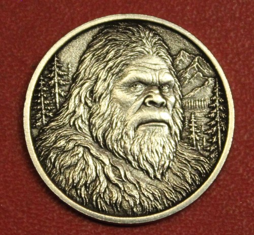 Hobo nickel bigfoot made from - nickel,