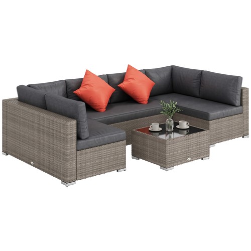 Outsunny pcs patio rattan - pcs,