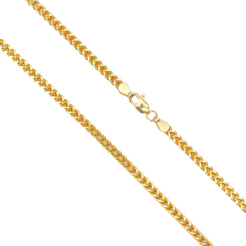 22ct gold necklace - gold,