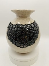  Jennie Haigh beautiful Atlantis Vase Lancastrian Earthenware Pottery, 16cm