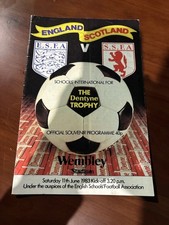 England V Scotland Schoolboys