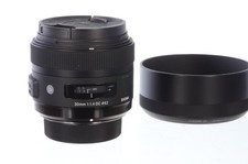 Sigma 30mm f1.4 Art DC HSM, Nikon fitting, almost mint