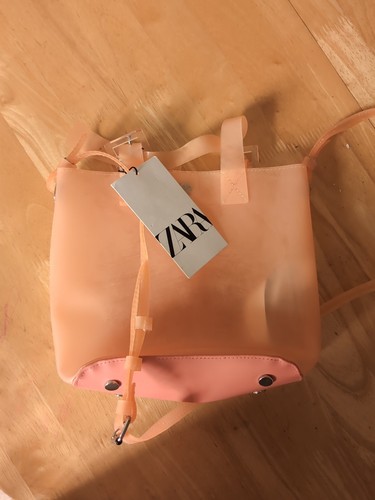 Zara orange transparent over - zara,