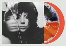 Lady Gaga Mayhem Liquid Filled Vinyl LP Orange / Black Bad World - In Hand! 