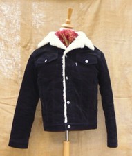Maison Kitsune sherpa/ trucker
