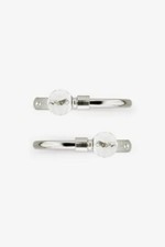 Brushed Silver ( Champane) Next Isabella Holdbacks RRP £20