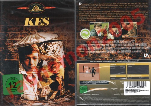 Dvd kes 1969 - dvd, bradley