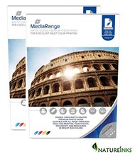 200 Sheet Mediarange 140 gsm Matt A4 DOUBLE Sided Matte coated Pro PHOTO paper