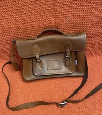 Yoshi brown leather satchel