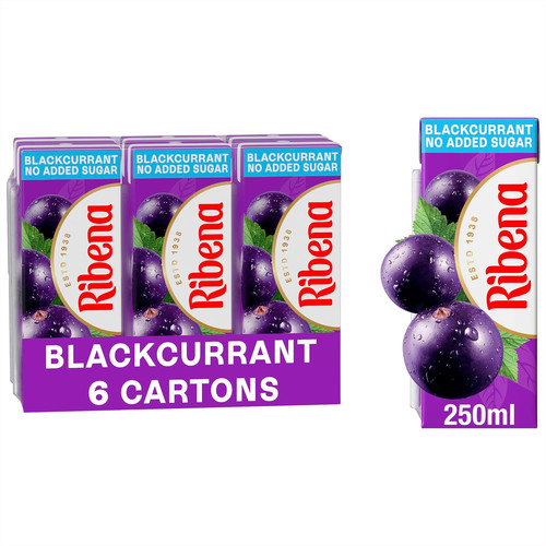 Ribena blackcurrant juice - ribena,