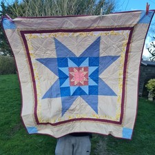 Vintage Patchwork Quilt Star