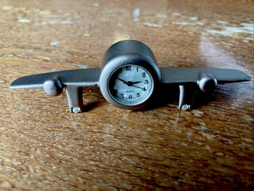 Art deco miniature desk clock - miniature,