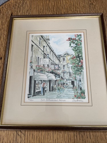 Glyn martin framed and signed - and,