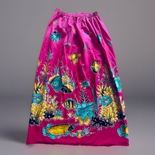 Vintage Thai Batik Fish Print