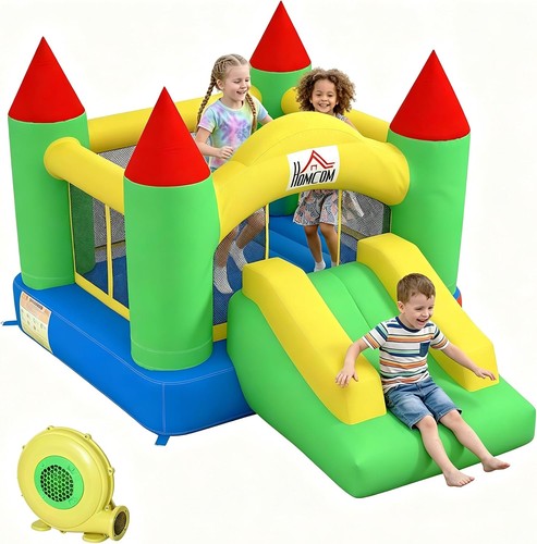 Homcom kids bouncy castle - kids,