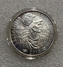 2010 1 oz UK  Britannia Silver