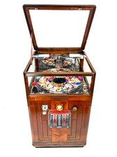 Antique 1930s Rotomatic Coin Operated Arcade Machine By Mutoscope Reel Working