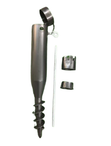 Screw rotary airer parasol - rotary,