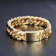 Mens cuban bracelet 12mm - cuban,