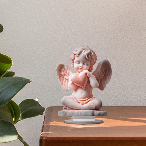 Acrylic angel statue - acrylic,