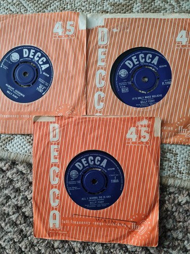 Billy fury 7 singles - billy,