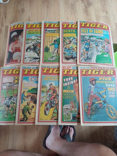 Tiger speed comic - x,