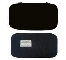 Coccyx elements with 3A insert for Vest Shark size 4XL MOLLE Black