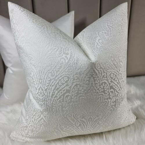 Damask monroe ivory - ivory, fabric