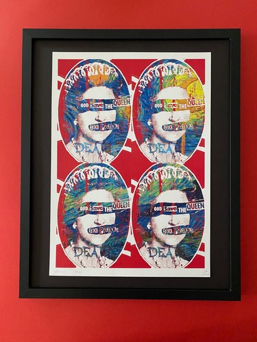 Death nyc hand signed large - nyc,