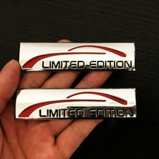 3D Silver Limited Edition Logo