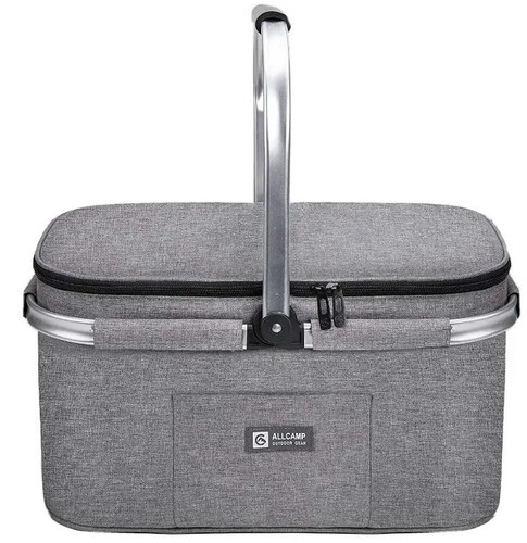 Insulated picnic basket - insulated,