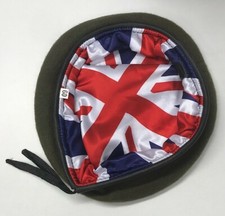 Khaki Beret with Union Jack