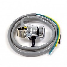 LUCAS MOTORBIKE HORN DIP SWITCH CLAMP ON with GREY WIRE COVER - LU31563