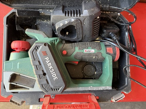 Parkside 12v cordless planer - 12v,
