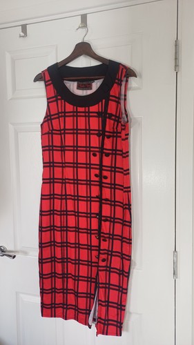 Voodoo vixen 50s dress red - xl,