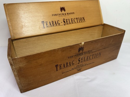 Fortnum mason wooden tea - fortnum,