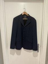 Men’s Navy Equiline X-cool Rack Show Jacket Uk Size 42 RRP 480