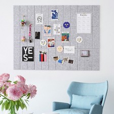 Felt Photo Wall Cork Board Display Wall Stickers Message Background Board 30cm