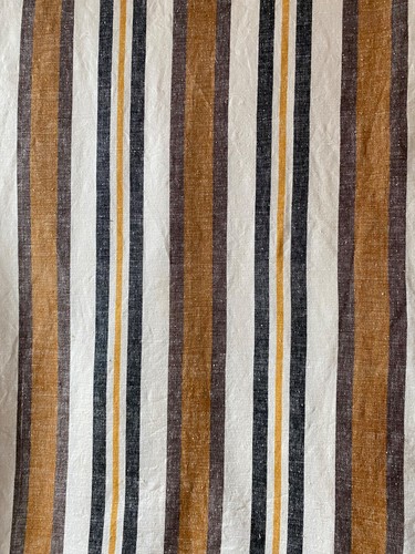 Wide striped fabric remnant - striped,