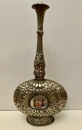 Vintage indian silver metal - indian,