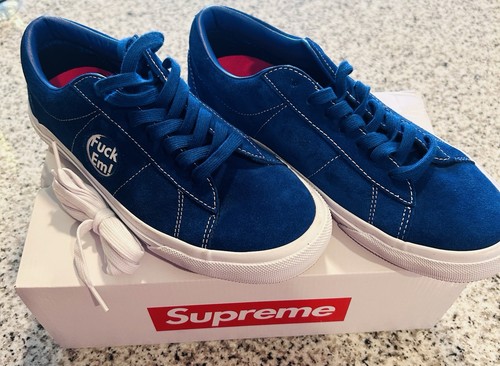 Supreme vans skate sid blue - x,