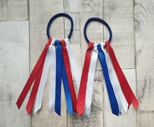 Handmade Red, White and Blue hair bobble set Accessories/School 
