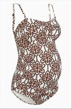 56% OFF RRP £30 - NEXT Ladies Maternity Bandeau Swimsuit Removable Padded Cups