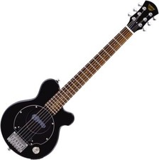 Pignose Portable electric Guitar with Built-In Amp, Black, PGG-200-BK D